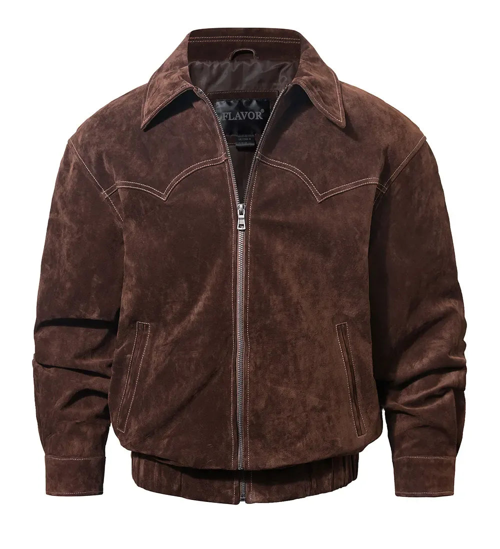 Western jacka Brun / S