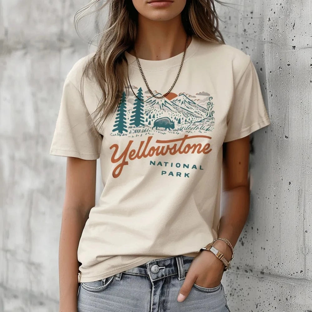 Yellowstone cowgirl T-shirt