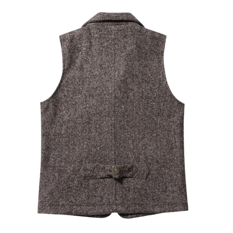 Tweed väst herr
