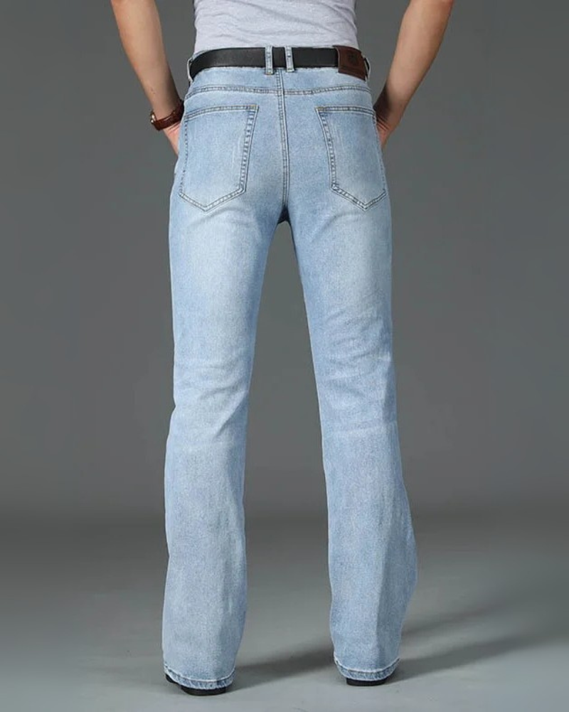 Ljusblå jeans herr