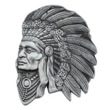 Bältesspänne cowboy indian hövding western stil för män