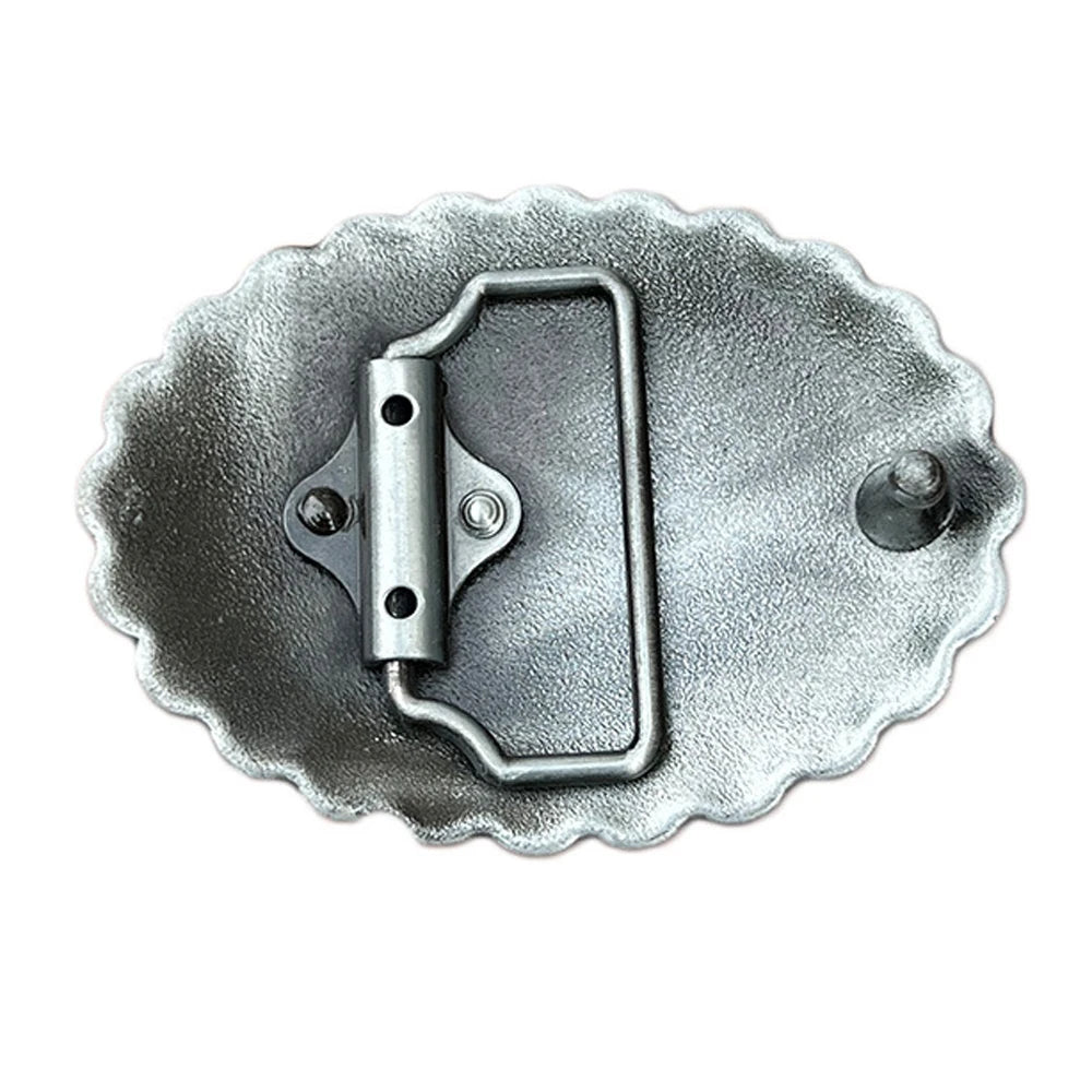 Concho Bältesspänne Turkis Sten Silverfärgat Western