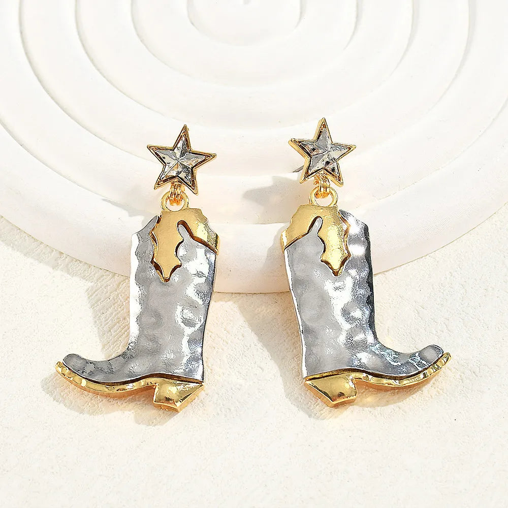 Cowboyboots örhängen