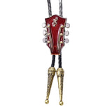 Bolo tie med gitarrhänge i emalj