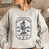 Cowgirl Hoodie i Fleece
