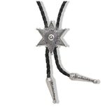Bolo tie i silver med stjärnhänge
