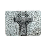 Bältespänne keltisk kors silver kristen