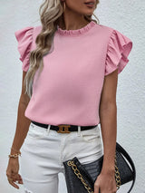 Ärmlös blus dam