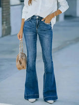 Bootcut jeans blå