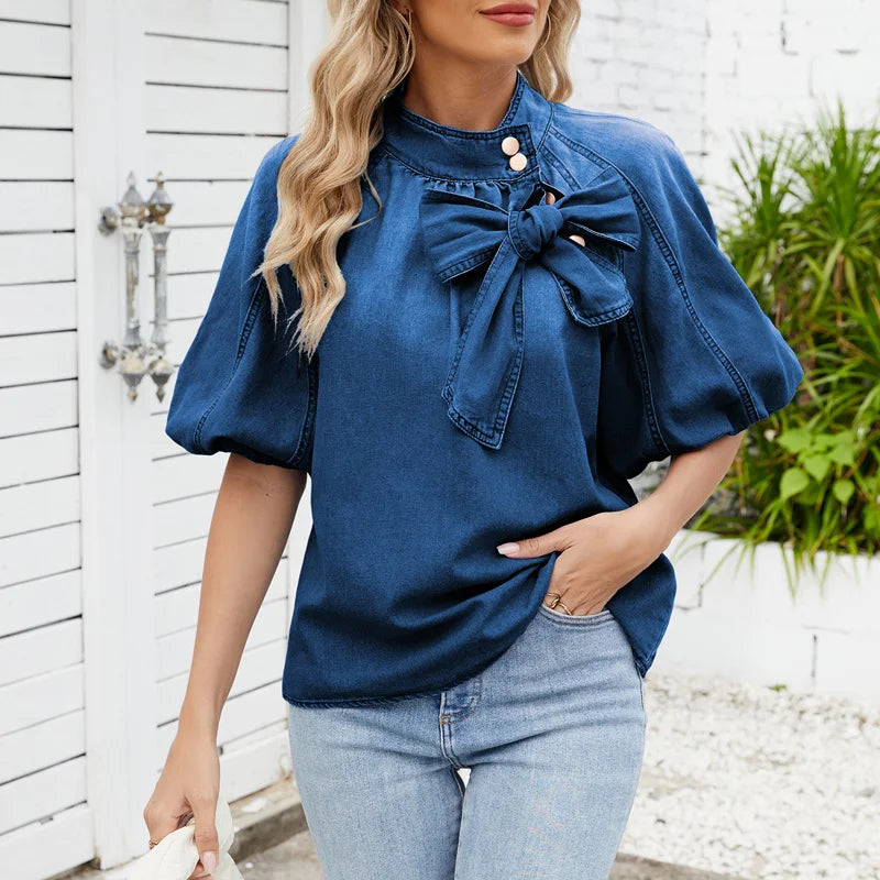 Denim blus