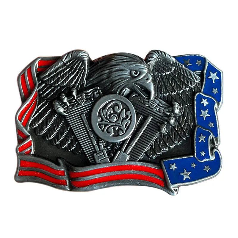 Bältespänne örn motor usa biker