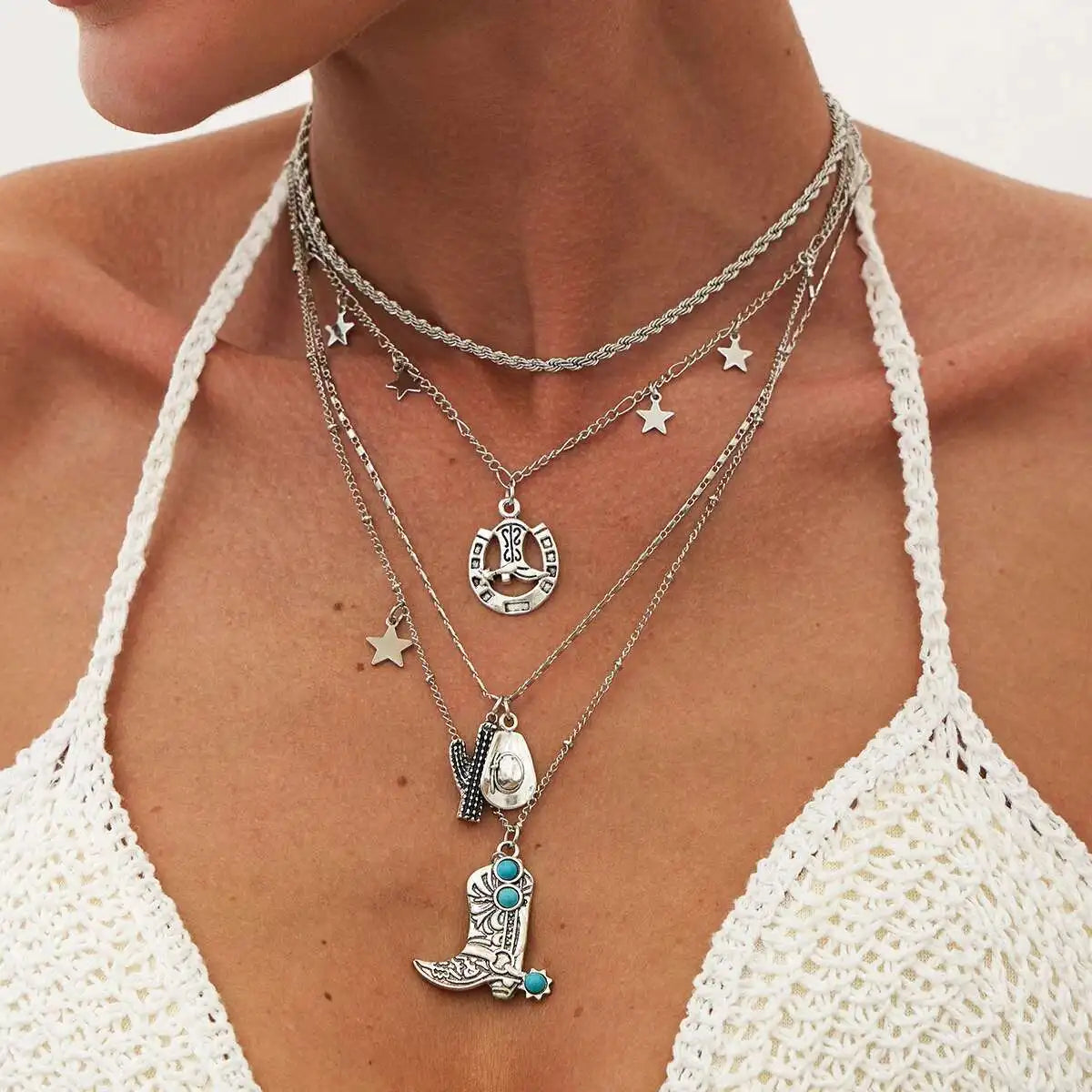 Bohemisk flera halsband