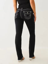 Svarta raka jeans dam