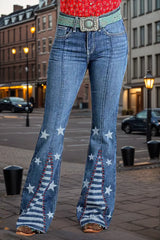 Western jeans dam
