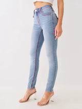 Embroidered jeans