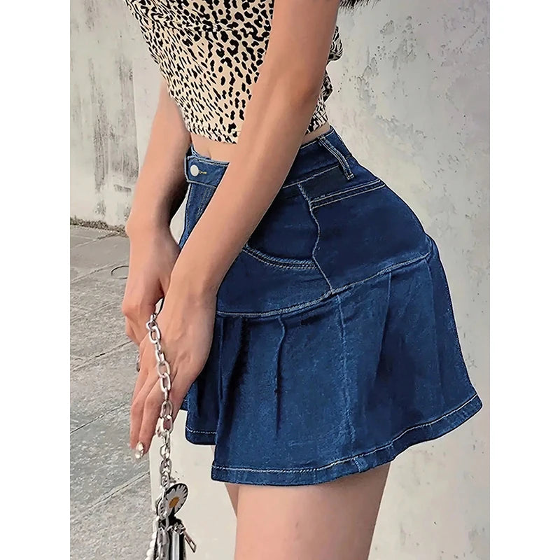 Jeans kjol dam