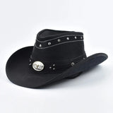 Äkta cowboyhatt läder