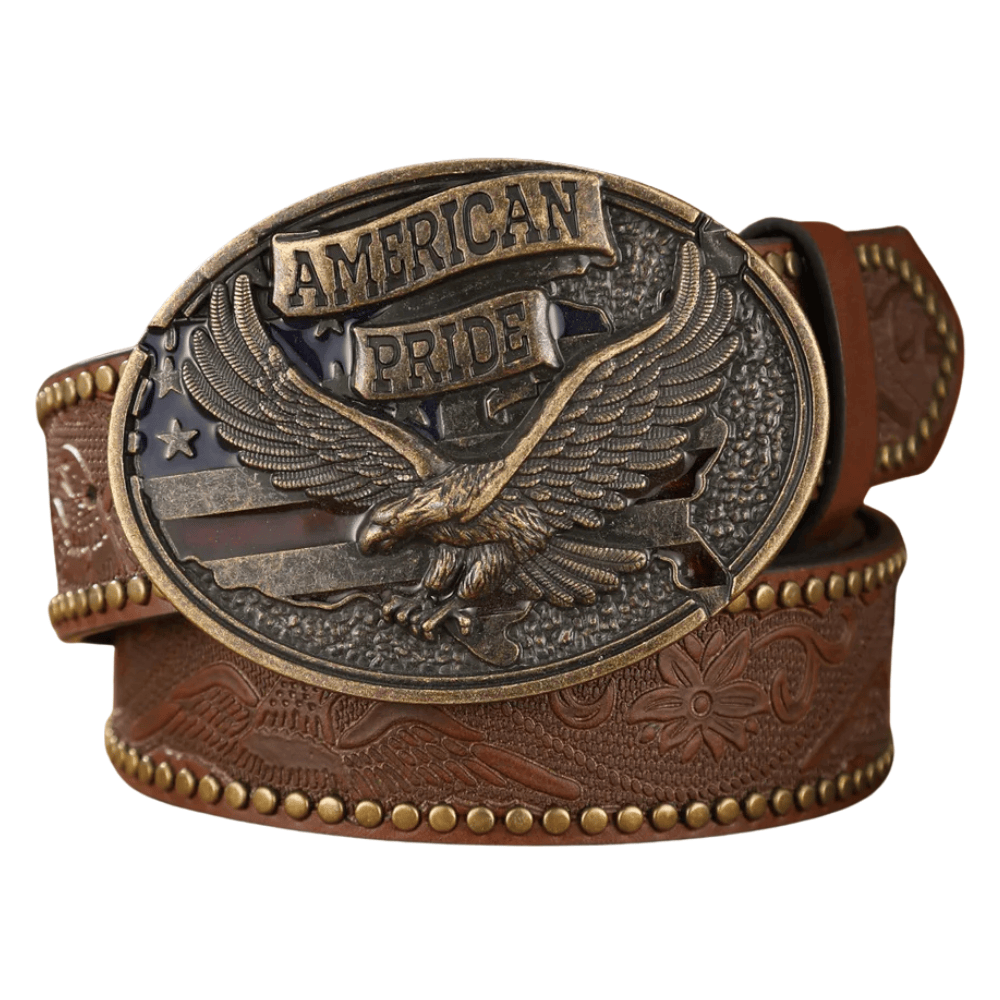 Antik American Pride cowboybälte