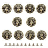 Antik concho indianhövding