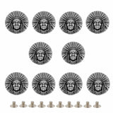 Antik concho indianhövding