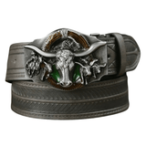 Antikt Westernbälte Longhorn