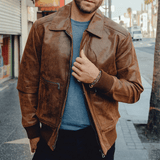 Aviator jacka herr Brun / XS