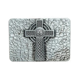 Bältespänne keltisk kors silver kristen