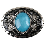 Bältesspänne Oval Sten