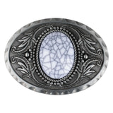 Bältesspänne Oval Sten