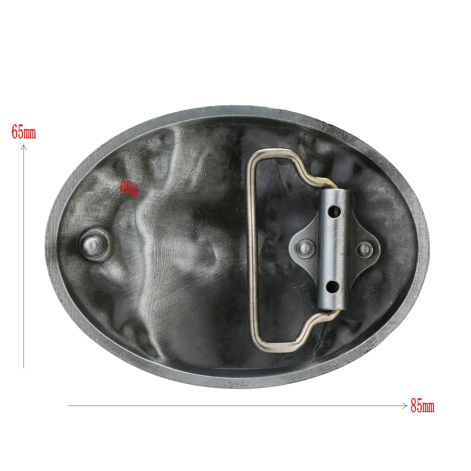 Bältesspänne western floral döskalle