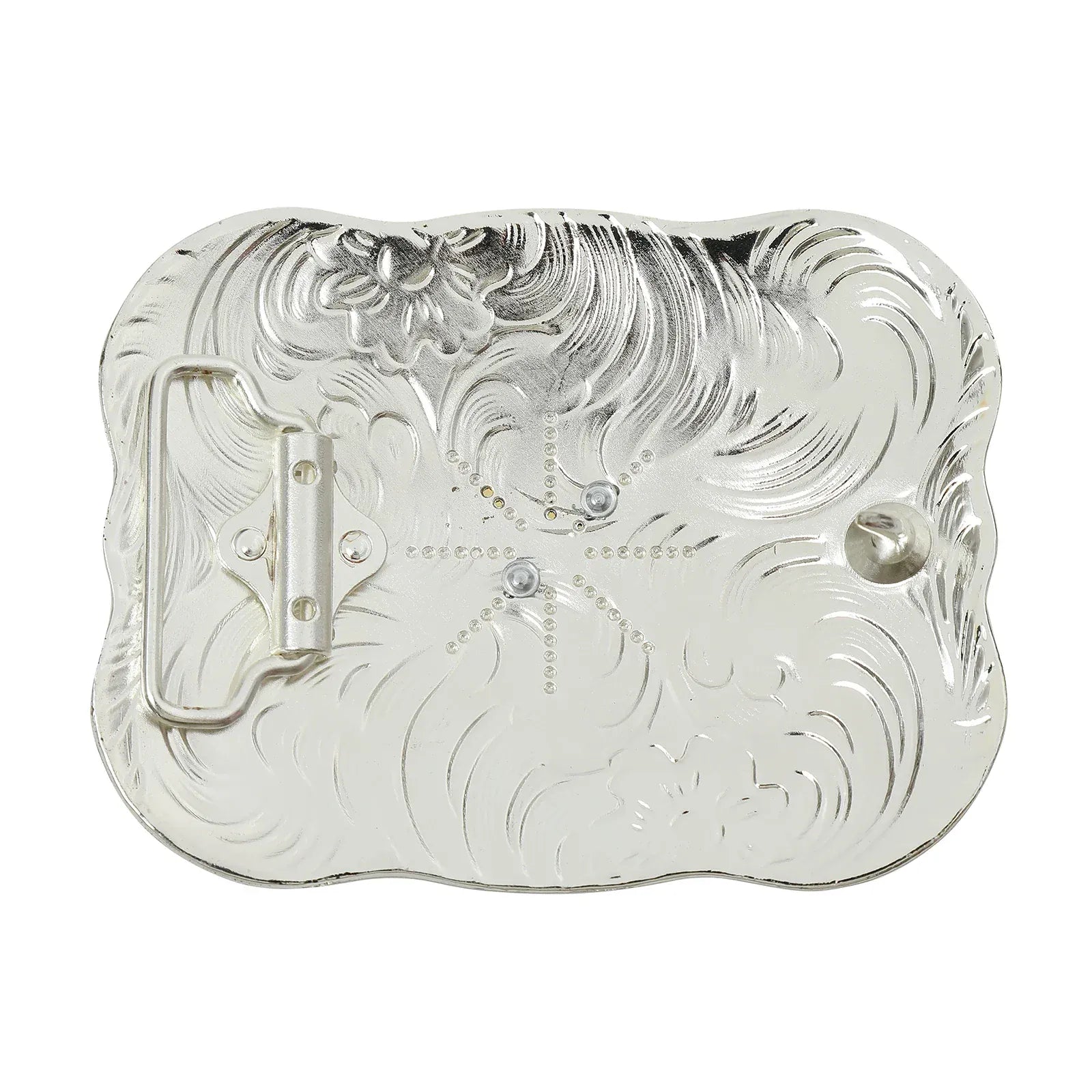 Bältesspänne western i silver- och guldfärg