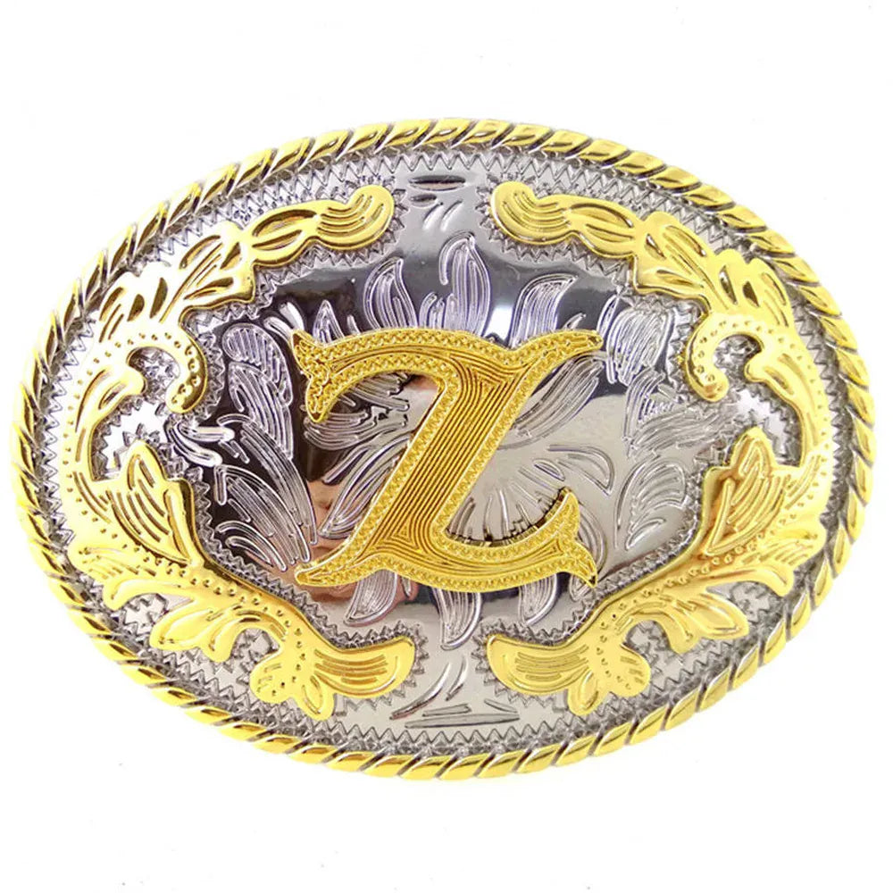 Bältesspänne western med bokstav Z