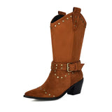 Cowgirl boots mocka