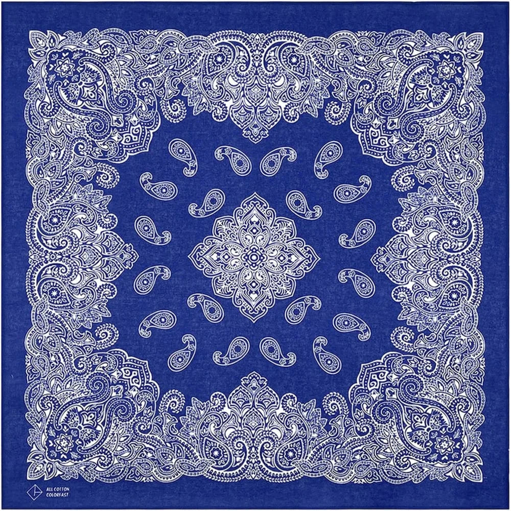 Blå bandana