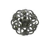 Blommig Concho med kristallaccent