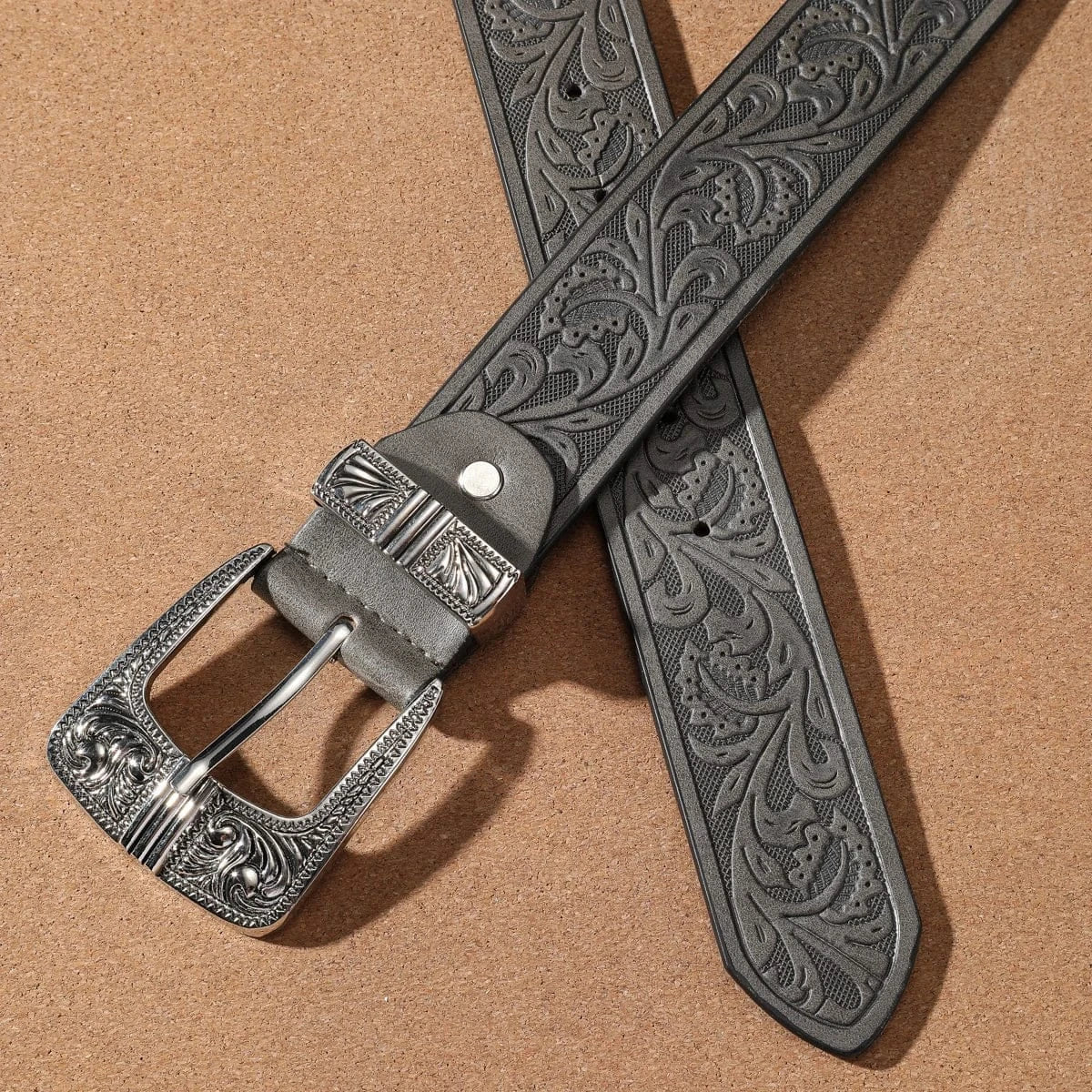 Blommigt westernbälte