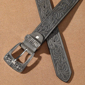 Blommigt westernbälte