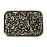 Blommönster Bältesspänne Metall
