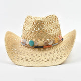 Bohemisk Halm Cowboyhatt