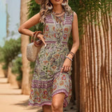 Boho chic klänning