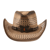 Boho cowboyhatt med fjäril
