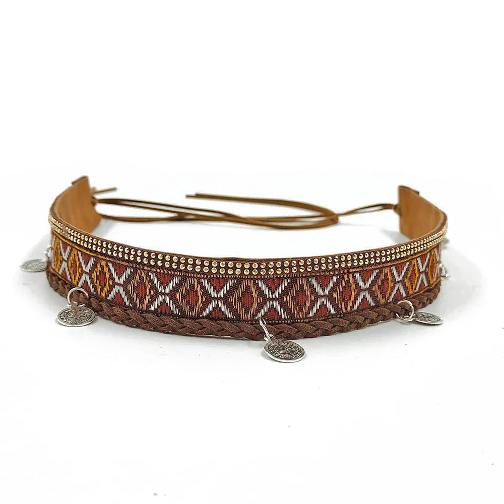 Boho westernhattband