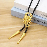 Bolo tie med 3D-skorpion i metall