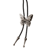 Bolo tie med fjäril i metall