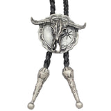 Bolo tie med tjurskalle i vintagestil