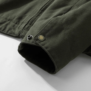 Bomull canvas jacka
