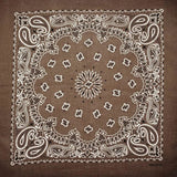 Brun Paisley Bandana