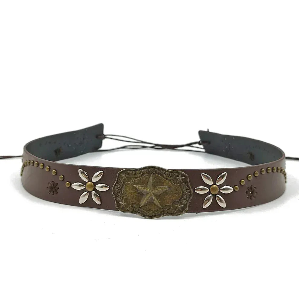 Brunt westernhattband dam