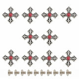 Concho korsdesign med turkos