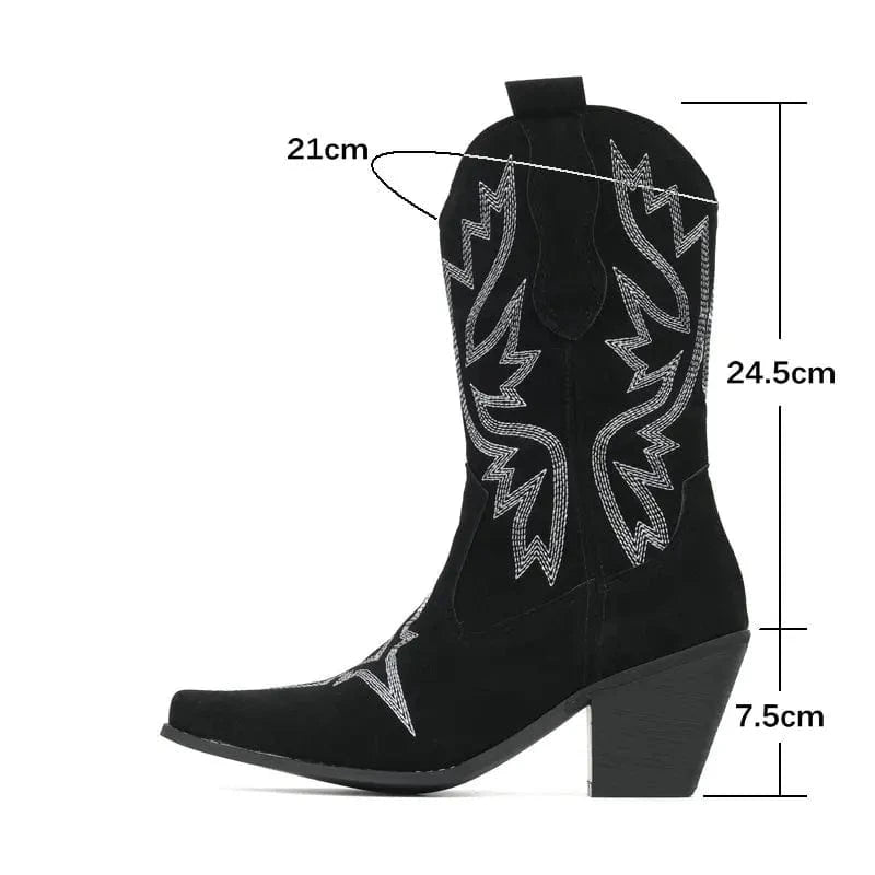Cowboy boots mocka
